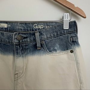 Bleach Dyed GAP denim